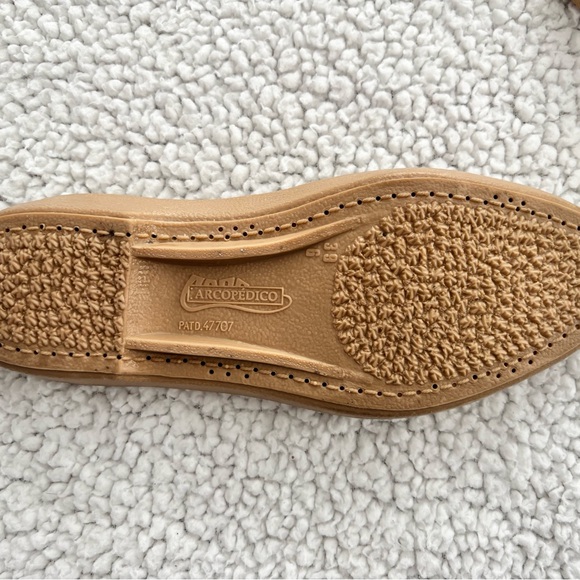 ARCOPEDICO Casual Slip-on Tan Knit Shoes. Women’s Size 8. Made In Portugal. - Picture 4 of 9